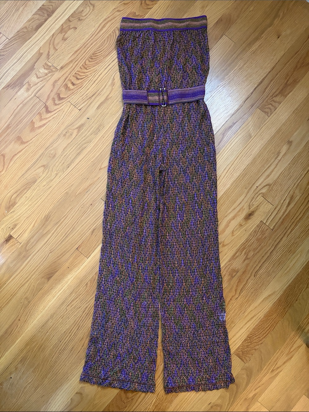 Rare Missoni Mare Strapless Jumpsuit Medium